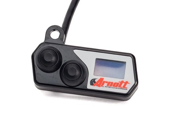 Arnott Druckmanometer digital und Taster für die Höhenverstellung